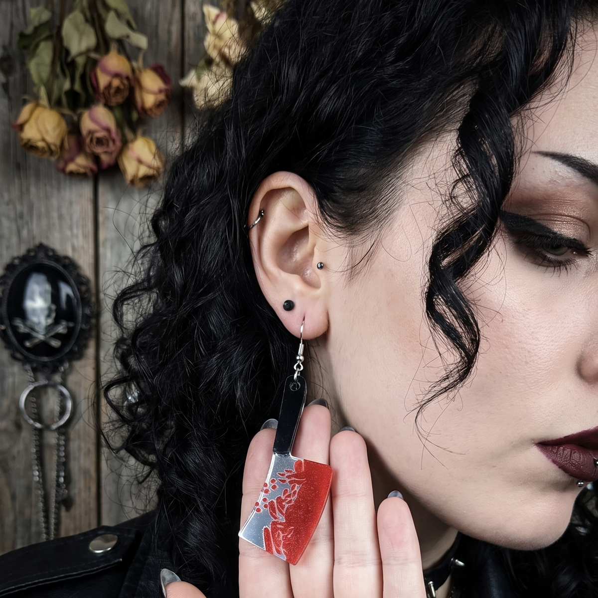 Butcher Knife Earrings
