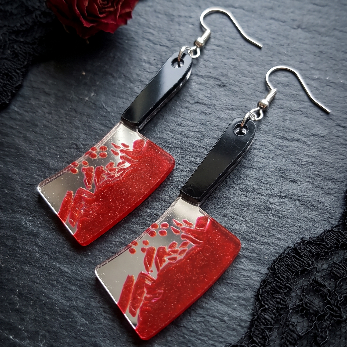 Butcher Knife Earrings