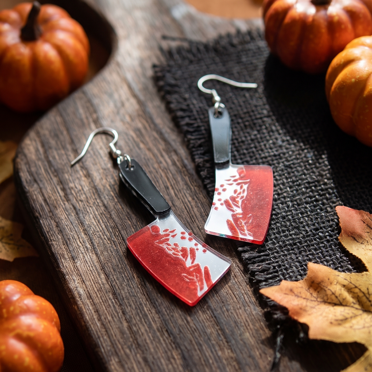 Butcher Knife Earrings
