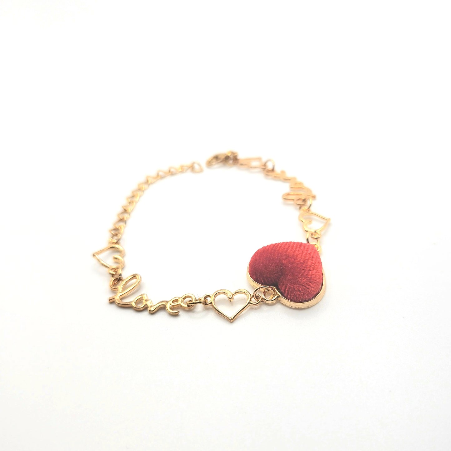 Velvet Heart Bracelet - Uniqua Treasures