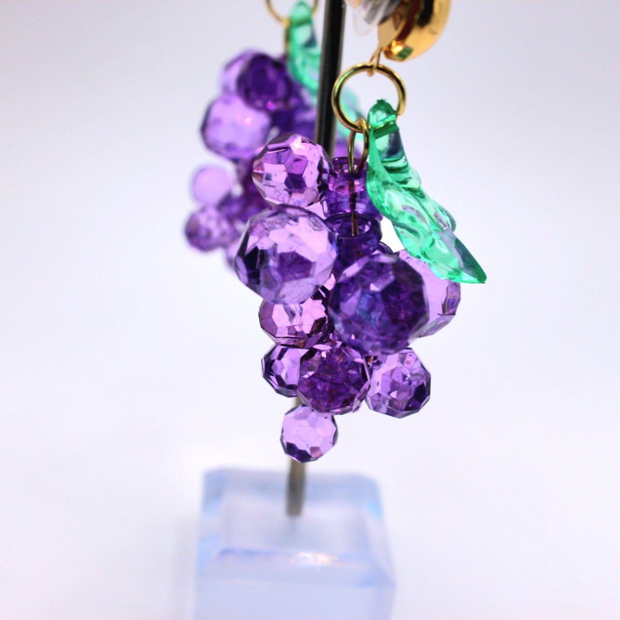 Large Grape Earrings - Uniqua Treasures