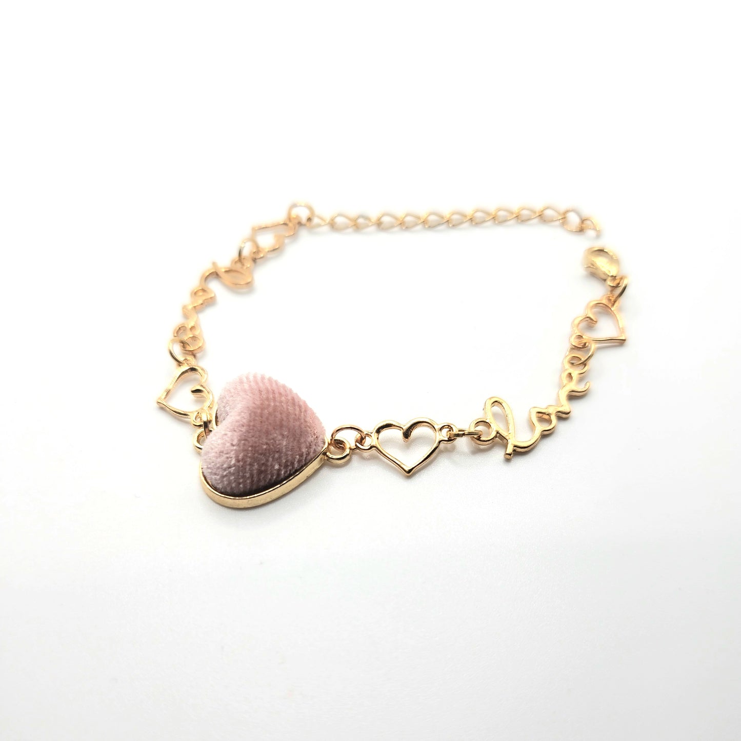 Velvet Heart Bracelet - Uniqua Treasures