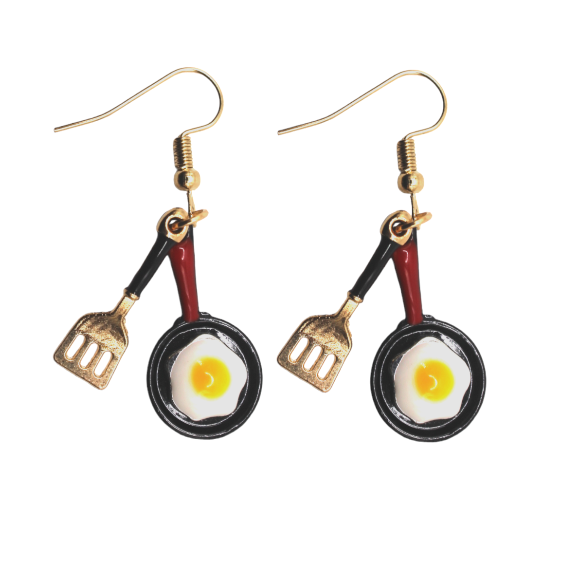 Fried Eggs Earrings - Uniqua Treasures