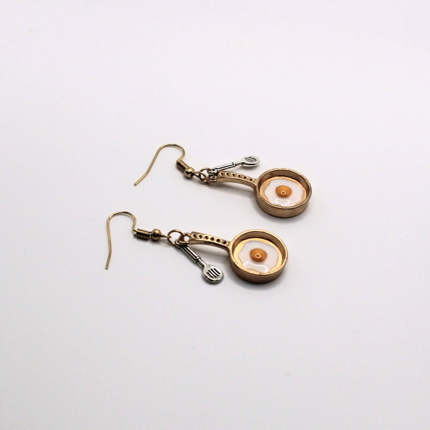 Fried Eggs Earrings - Uniqua Treasures