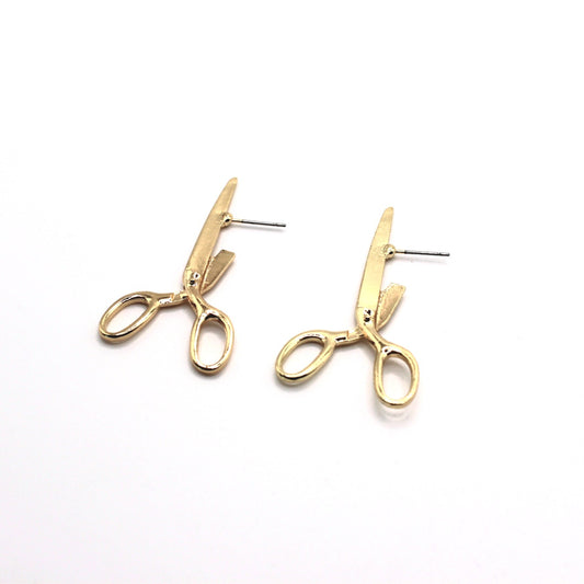 Scissors Studs Earrings - Uniqua Treasures