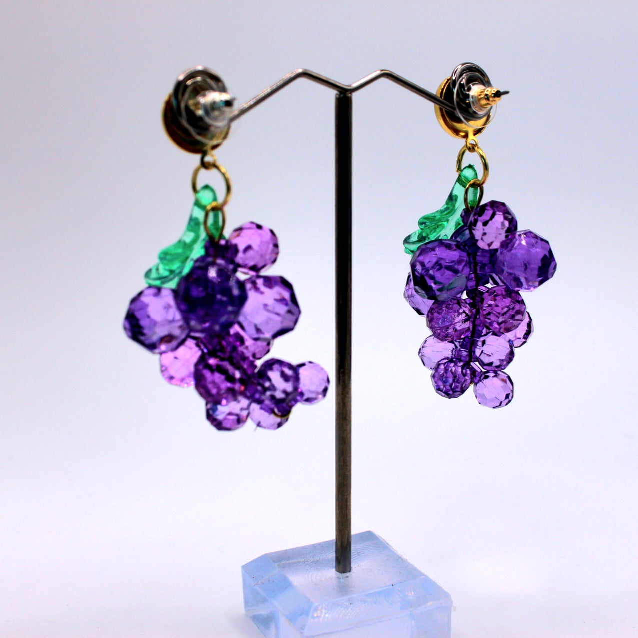 Large Grape Earrings - Uniqua Treasures