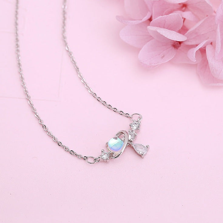 Planet Rhinestone Necklace - Uniqua Treasures