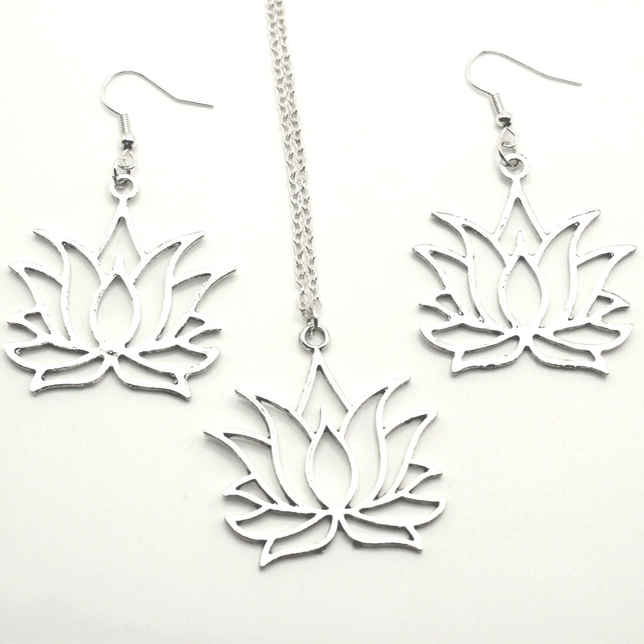 Lotus Flower Jewelry Set - Uniqua Treasures