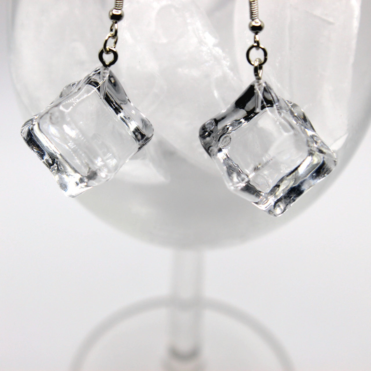 Ice Cube Earrings - Uniqua Treasures