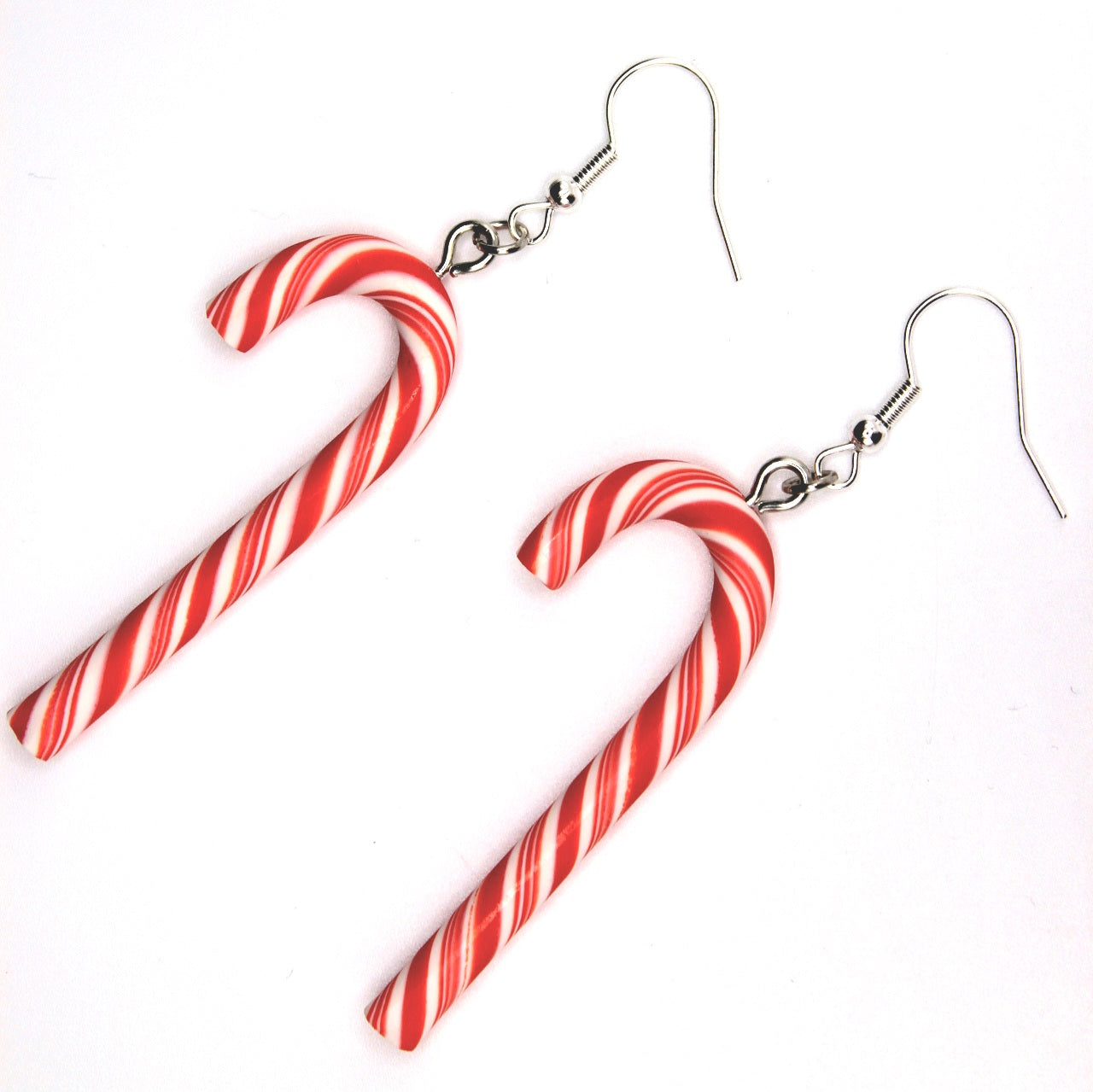 Candy Cane Earrings - Uniqua Treasures