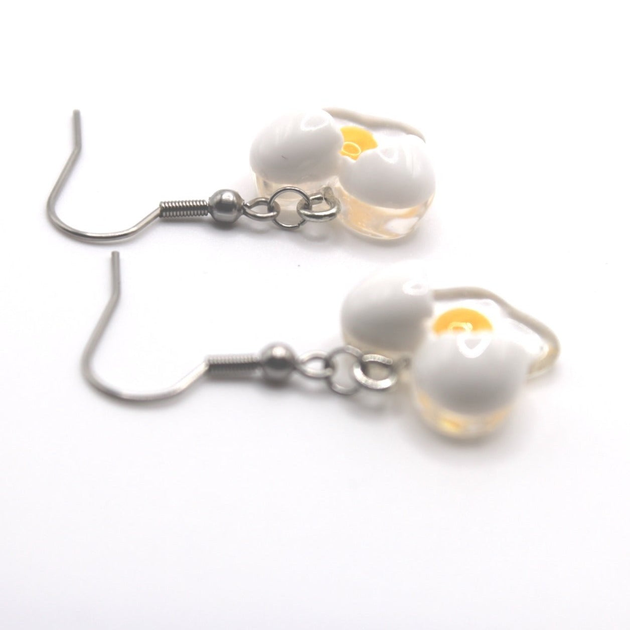 Cracked Egg Earrings - Uniqua Treasures