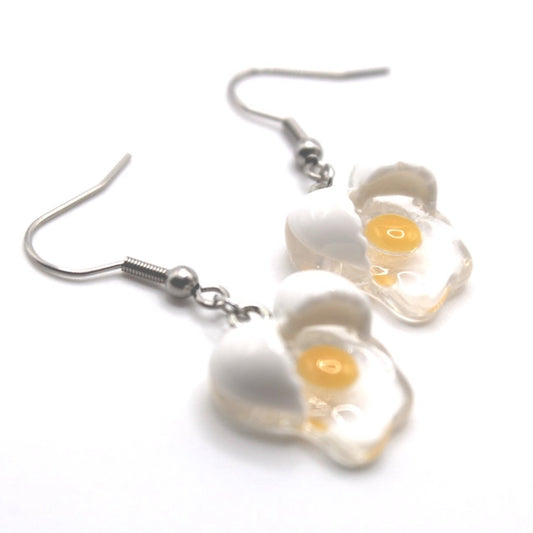 Cracked Egg Earrings - Uniqua Treasures