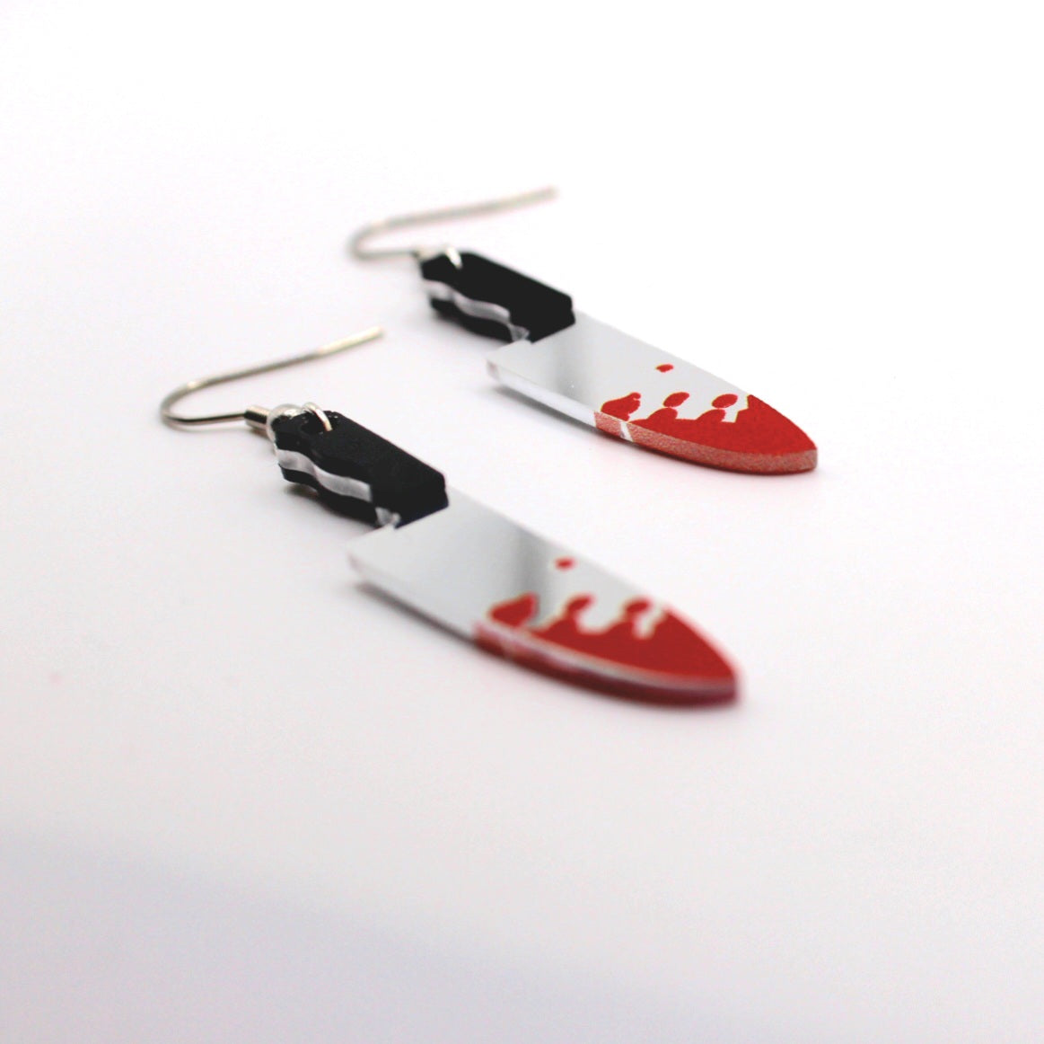 Bloody Chef Knife Earrings - Uniqua Treasures