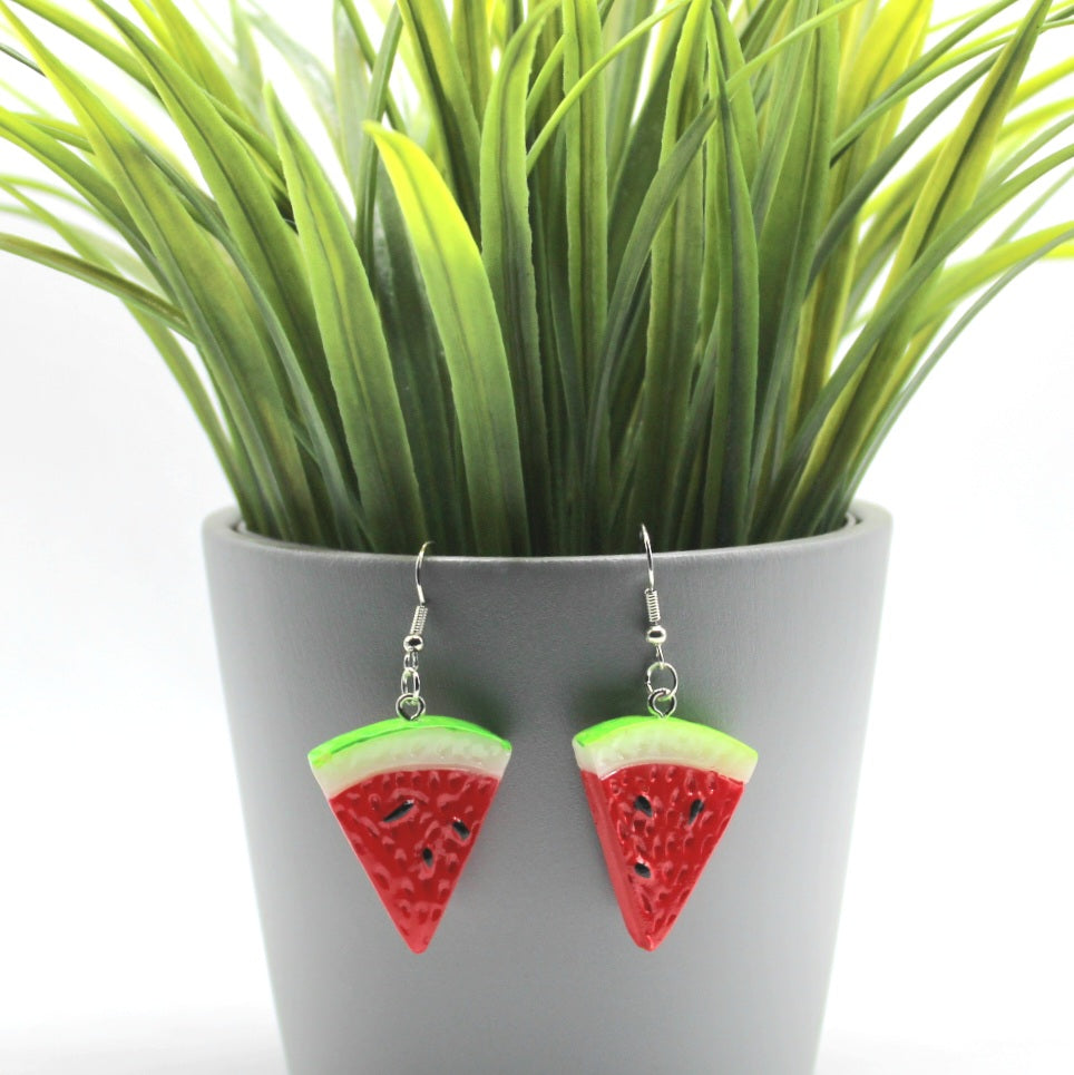 Watermelon Earrings - Uniqua Treasures