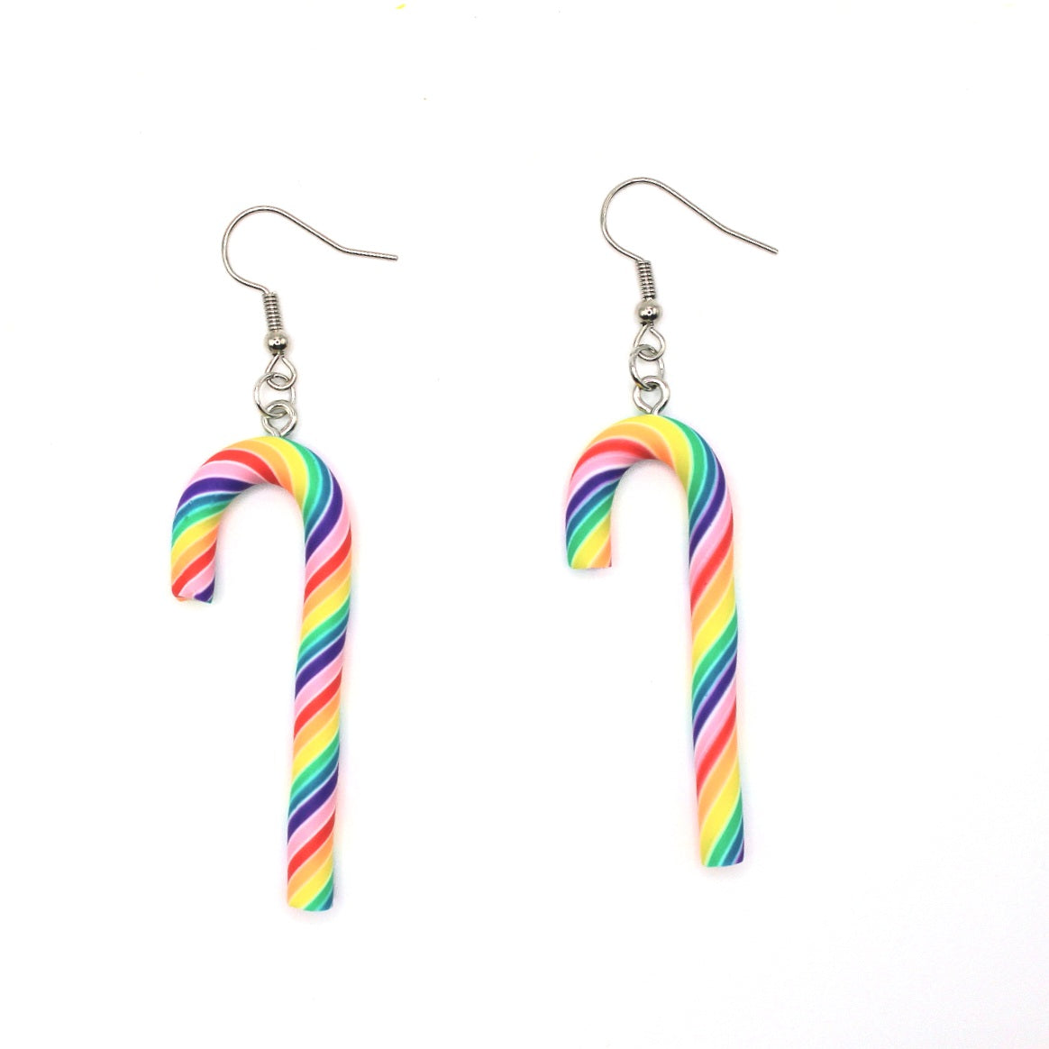 Candy Cane Earrings - Uniqua Treasures