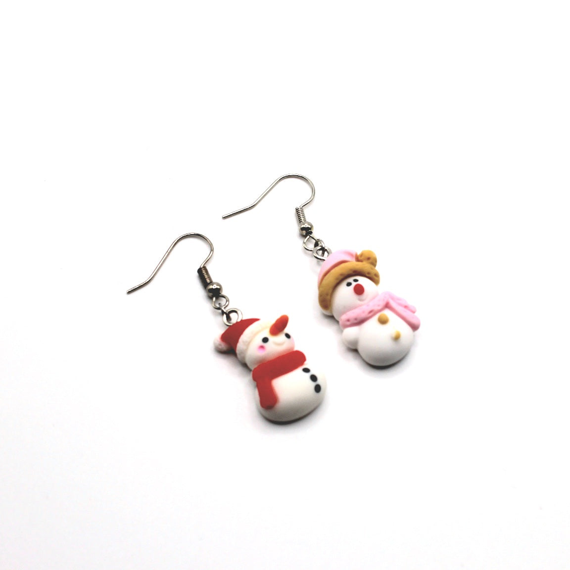 Winter Snowman Earrings - Uniqua Treasures