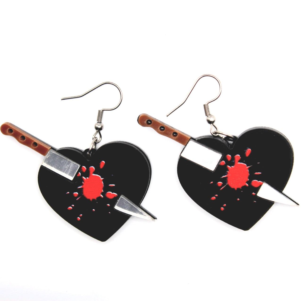 Stabbed In The Heart Earrings - Uniqua Treasures