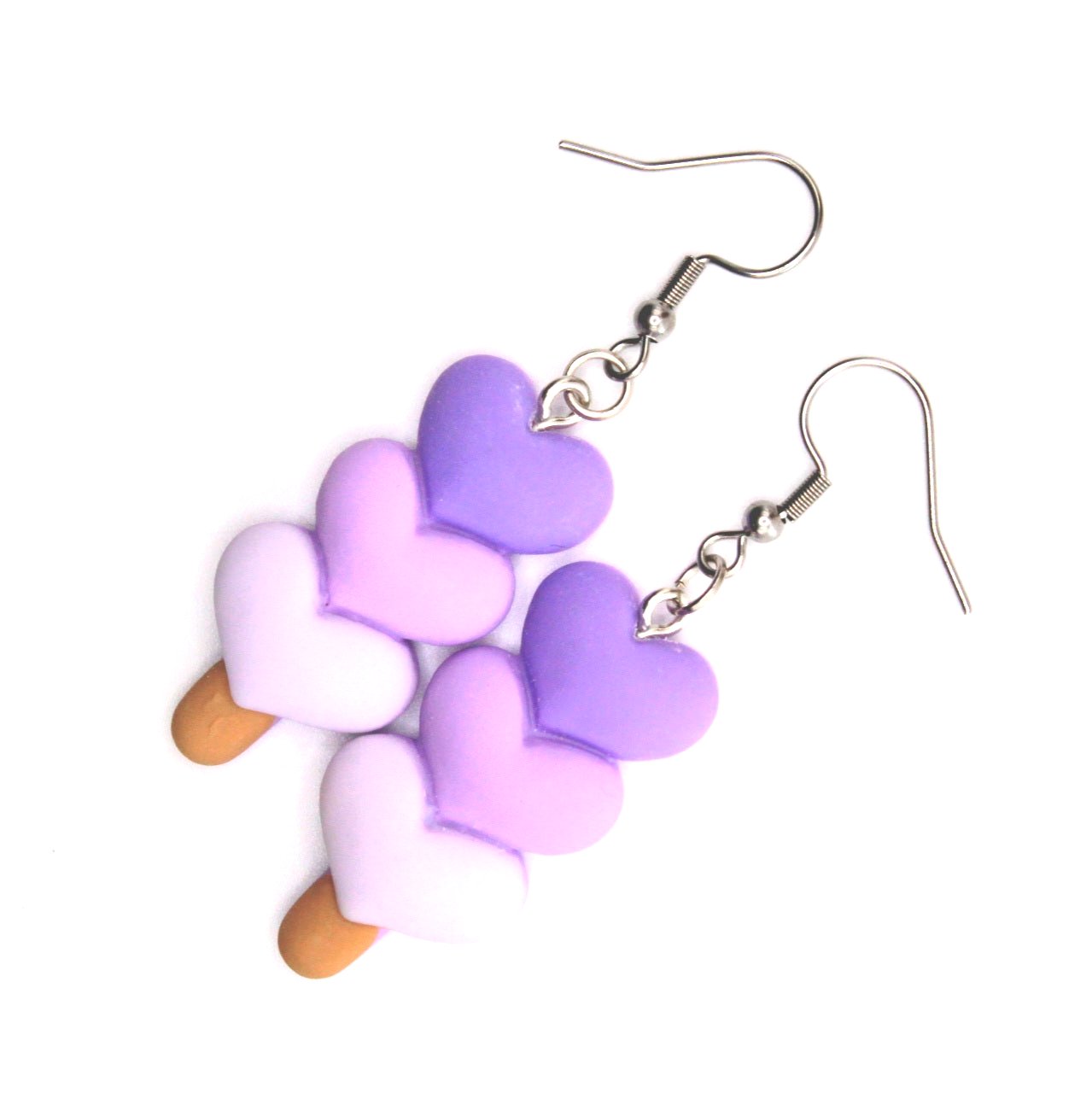 Heart Lolipop Earrings - Uniqua Treasures