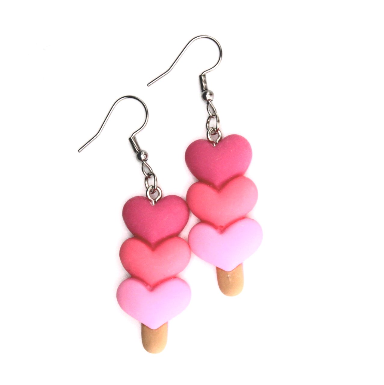 Heart Lolipop Earrings - Uniqua Treasures