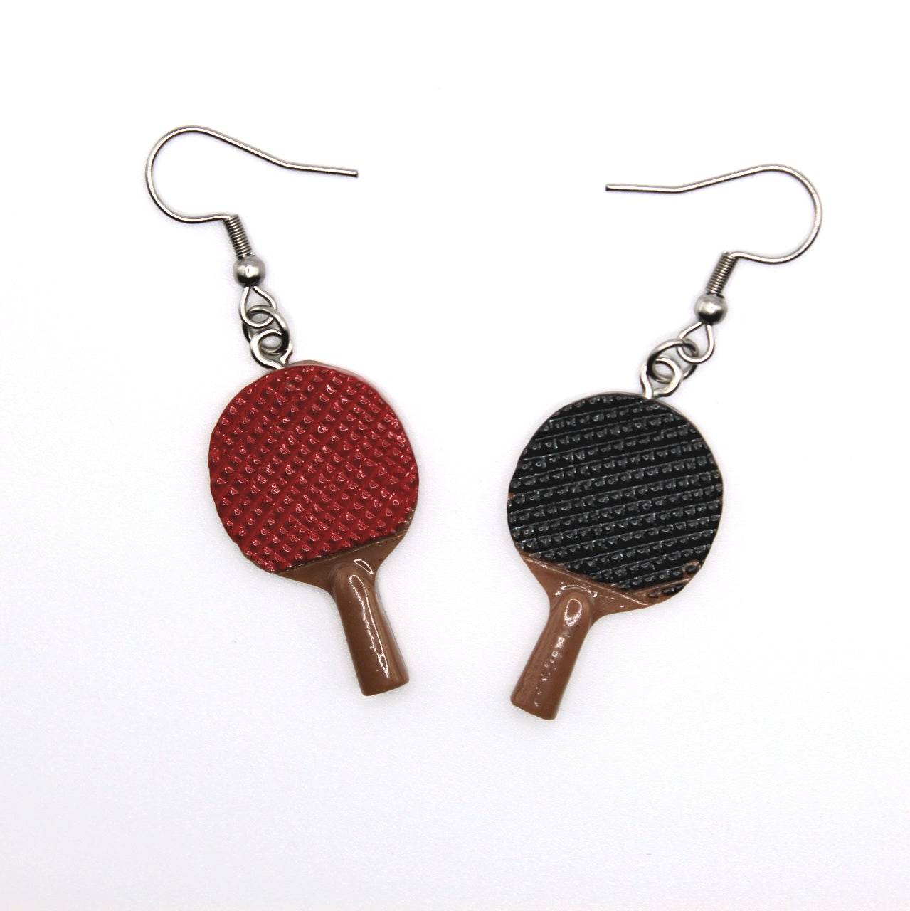 Mini Table Tennis Paddle Earrings - Uniqua Treasures