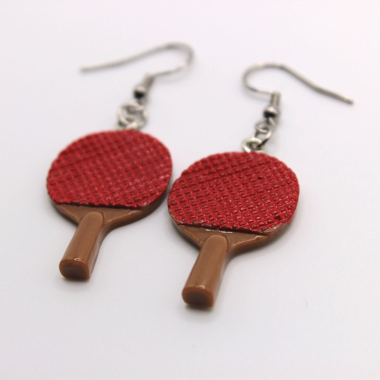 Mini Table Tennis Paddle Earrings - Uniqua Treasures