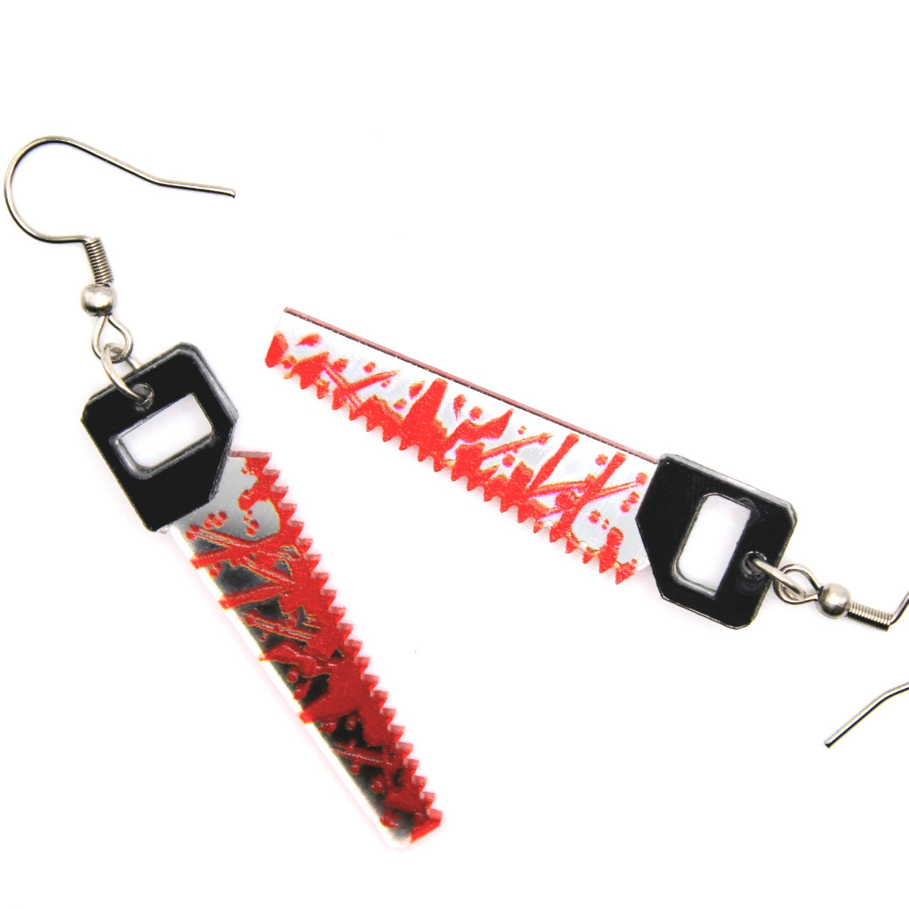 Sawtooth Handsaw Earrings - Uniqua Treasures