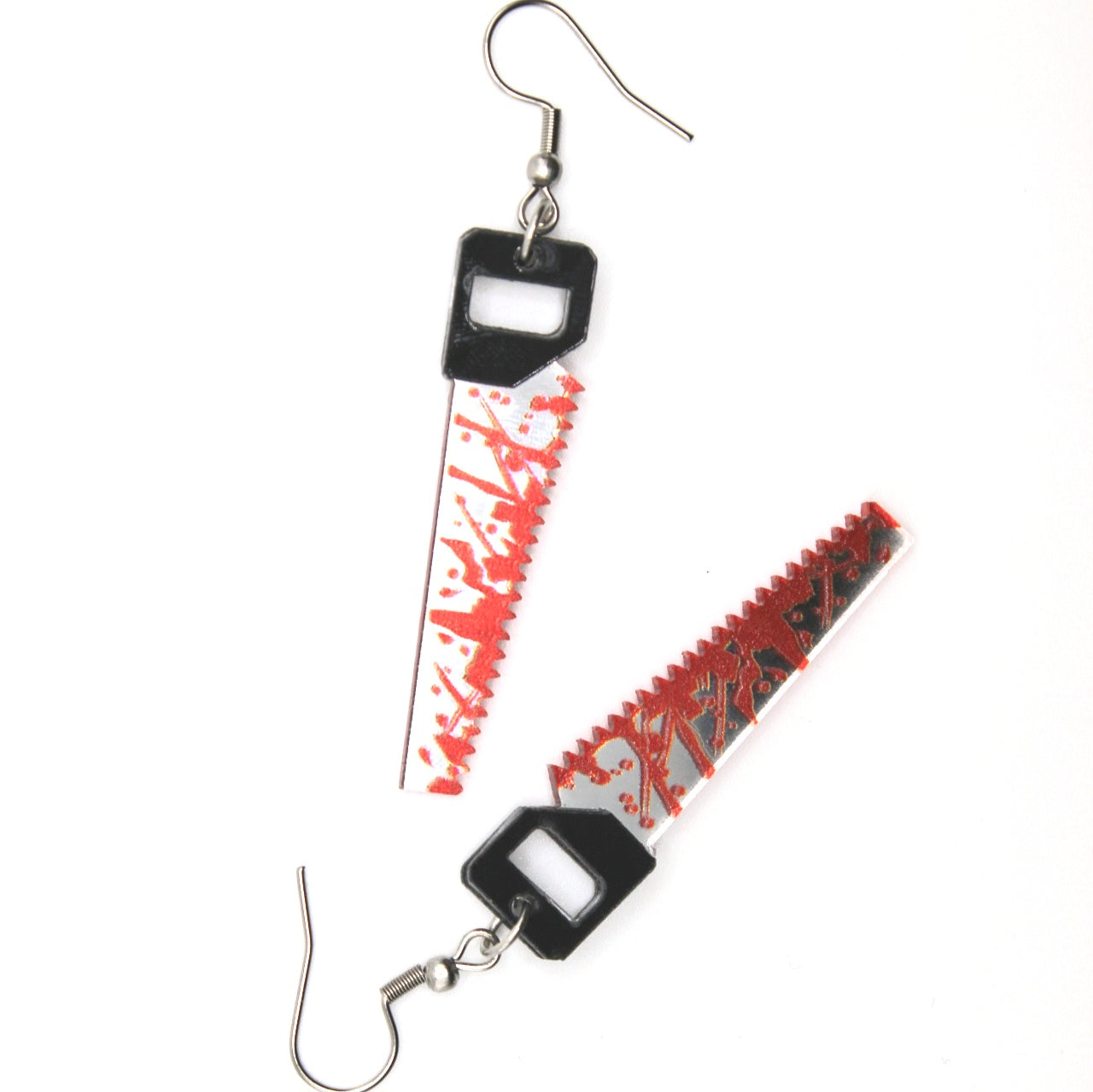 Sawtooth Handsaw Earrings - Uniqua Treasures