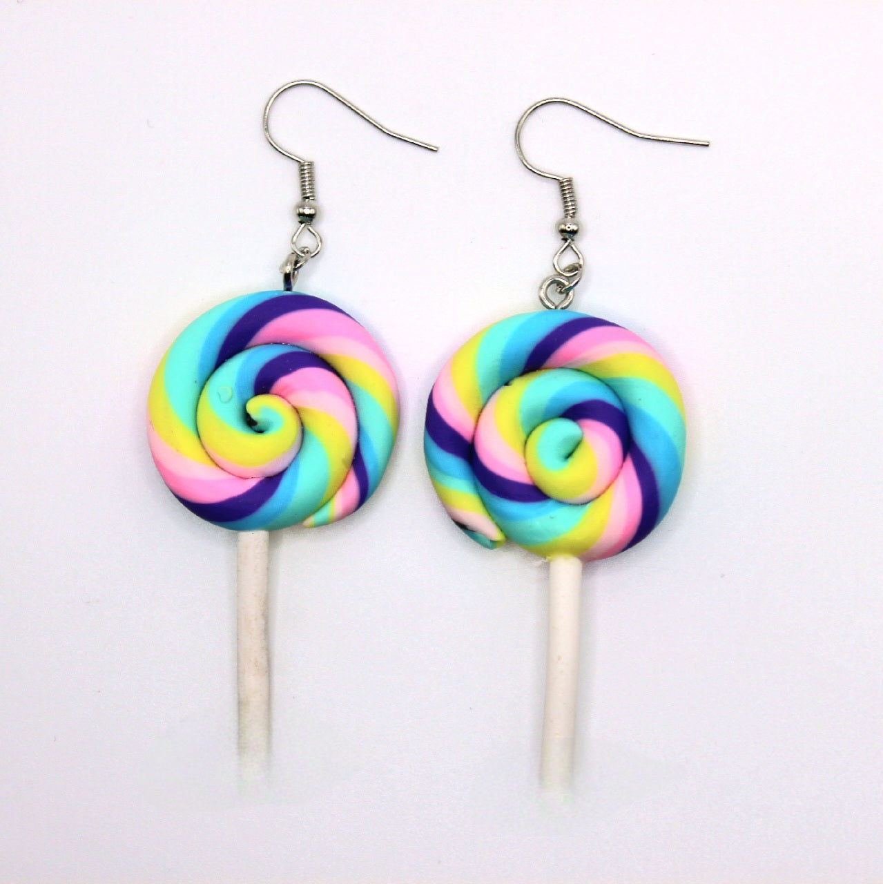 Colorful Lollipop Earrings - Uniqua Treasures