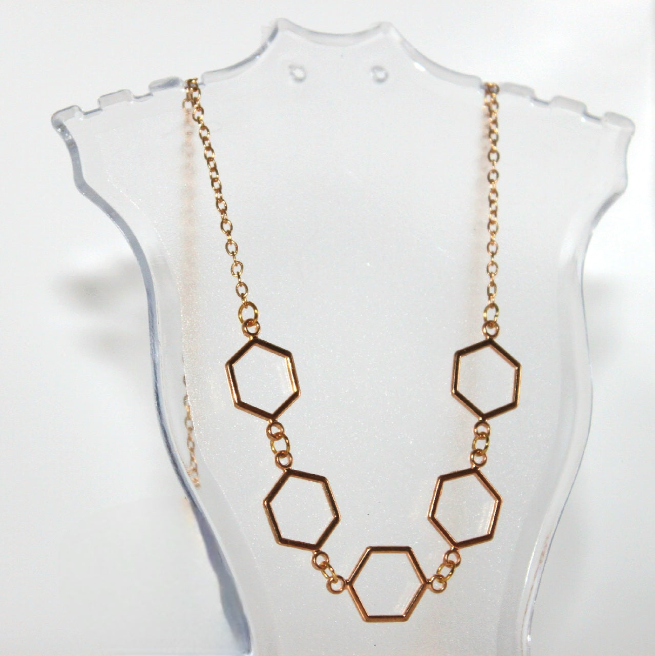 Hexagon Geometric Jewelry Set - Uniqua Treasures