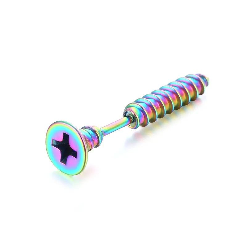 Unisex Screw Earrings - Uniqua Treasures